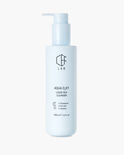 Шовковиста гідрофільна очищувальна олія CEF Lab Aqua O₂XY Liquid Silk Cleanser 200 мл 1508 фото