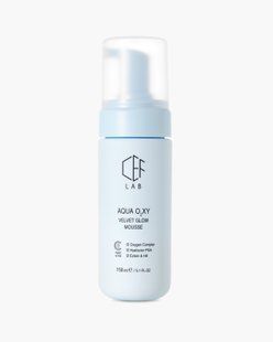 Шелковый антиоксидантный мусс CEF Lab Aqua O₂XY Velvet Glow Mousse 150 мл 1501 фото
